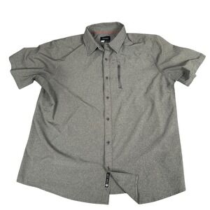 Marmot Mens XXL 2XL Slate Gray Short Sleeve Casual Shirt